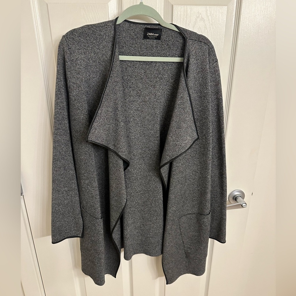 Zara gray cardigan jacket
